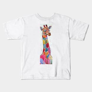 Colorful giraffe Kids T-Shirt